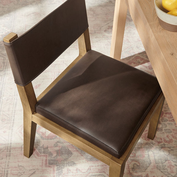 Modway Furniture Calder Modway Vegan Leather Upholstered Dining Chair for Modern Room Spaces Espresso EEI-7527-ESP