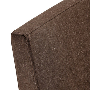 Modway Furniture Tessera Modway Slipcovered Dining Chair with Kiln Dried Wood Frame and Hidden Casters Cocoa EEI-7528-COA