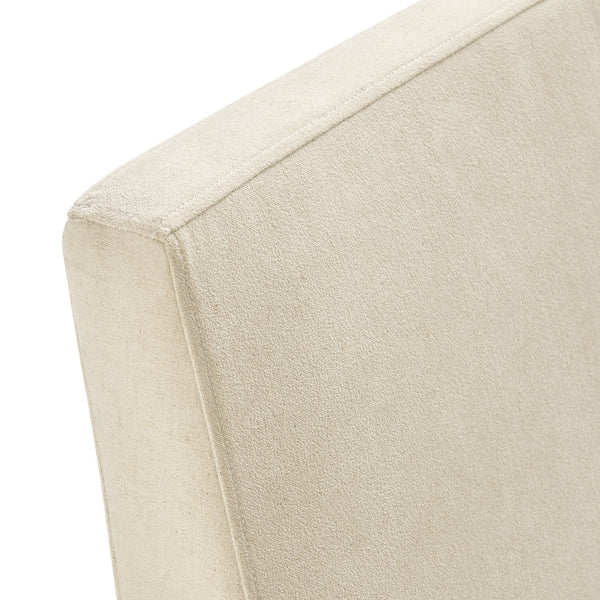 Modway Furniture Tessera Modway Slipcovered Dining Chair with Kiln Dried Wood Frame and Hidden Casters Linen EEI-7528-LIN
