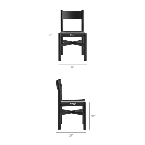 Modway Furniture Alvia Scandinavian Oak Extendable Dining Set with Woven Rope Chairs Seats Ten Black EEI-7555-BLK