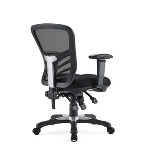 Modway Furniture Articulate Mesh Office Chair – Ergonomic Design for Ultimate Comfort, Adjustable Features & Mobility Black EEI-757-BLK