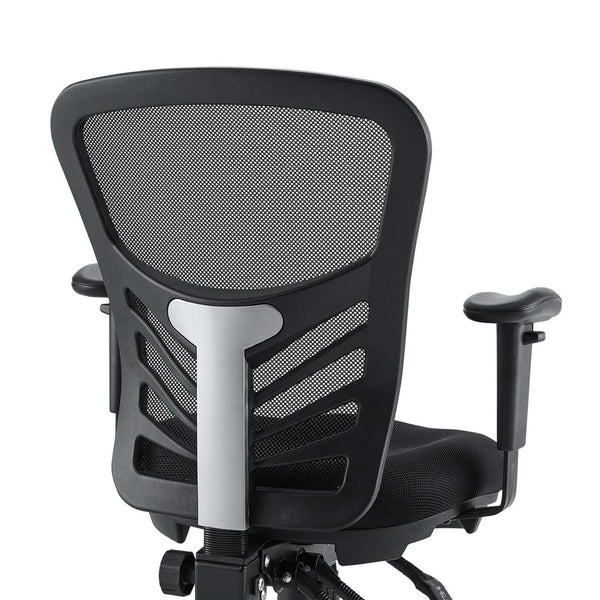 Modway Furniture Articulate Mesh Office Chair – Ergonomic Design for Ultimate Comfort, Adjustable Features & Mobility Black EEI-757-BLK