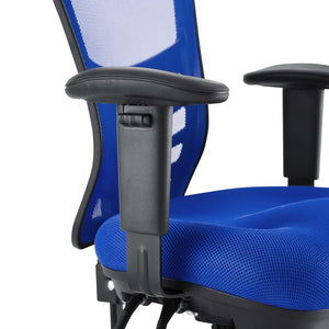Modway Furniture Articulate Mesh Office Chair – Ergonomic Design for Ultimate Comfort, Adjustable Features & Mobility Blue EEI-757-BLU