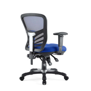 Modway Furniture Articulate Mesh Office Chair – Ergonomic Design for Ultimate Comfort, Adjustable Features & Mobility Blue EEI-757-BLU