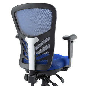 Modway Furniture Articulate Mesh Office Chair – Ergonomic Design for Ultimate Comfort, Adjustable Features & Mobility Blue EEI-757-BLU