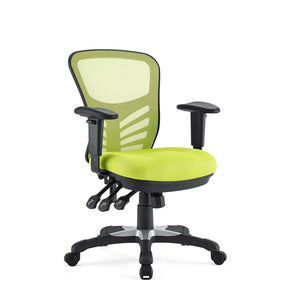 Modway Furniture Articulate Mesh Office Chair – Ergonomic Design for Ultimate Comfort, Adjustable Features & Mobility Green EEI-757-GRN
