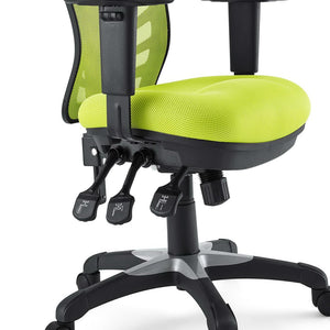 Modway Furniture Articulate Mesh Office Chair – Ergonomic Design for Ultimate Comfort, Adjustable Features & Mobility Green EEI-757-GRN