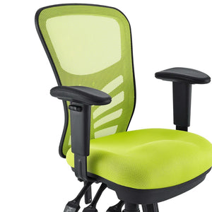 Modway Furniture Articulate Mesh Office Chair – Ergonomic Design for Ultimate Comfort, Adjustable Features & Mobility Green EEI-757-GRN