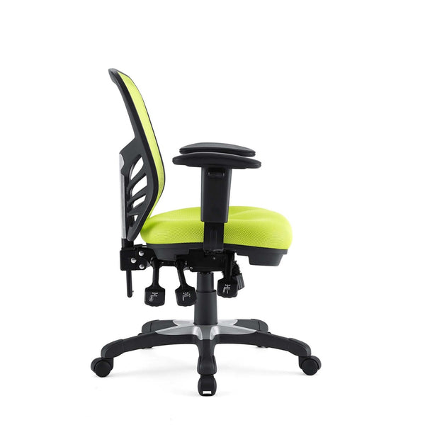 Modway Furniture Articulate Mesh Office Chair – Ergonomic Design for Ultimate Comfort, Adjustable Features & Mobility Green EEI-757-GRN