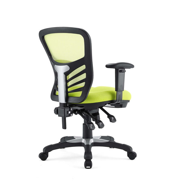 Modway Furniture Articulate Mesh Office Chair – Ergonomic Design for Ultimate Comfort, Adjustable Features & Mobility Green EEI-757-GRN