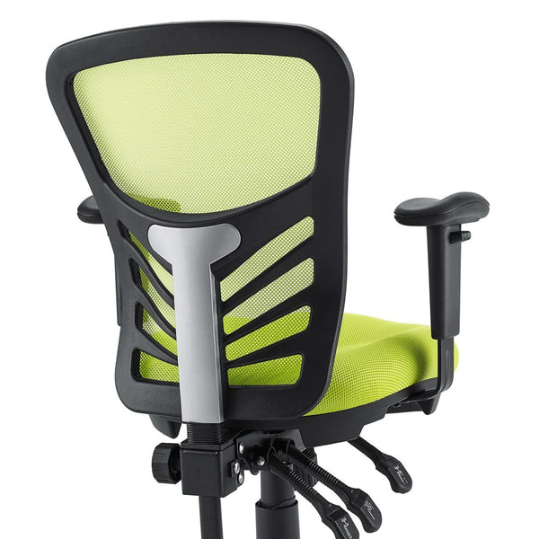 Modway Furniture Articulate Mesh Office Chair – Ergonomic Design for Ultimate Comfort, Adjustable Features & Mobility Green EEI-757-GRN