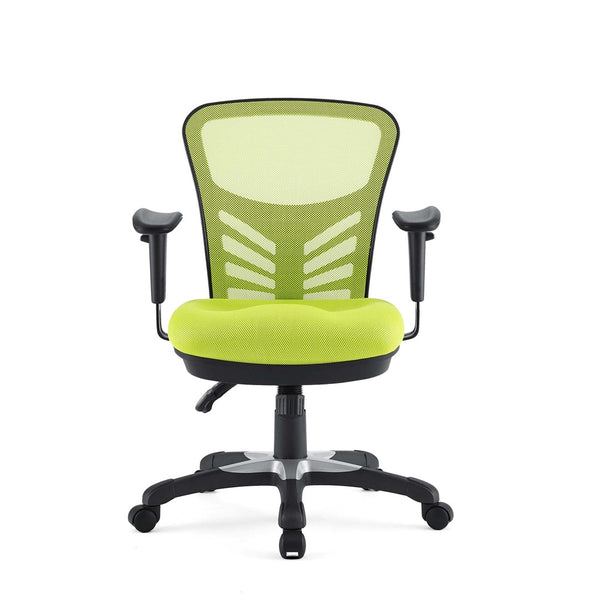 Modway Furniture Articulate Mesh Office Chair – Ergonomic Design for Ultimate Comfort, Adjustable Features & Mobility Green EEI-757-GRN