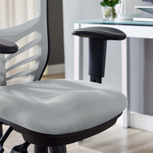 Modway Furniture Articulate Mesh Office Chair – Ergonomic Design for Ultimate Comfort, Adjustable Features & Mobility Gray EEI-757-GRY