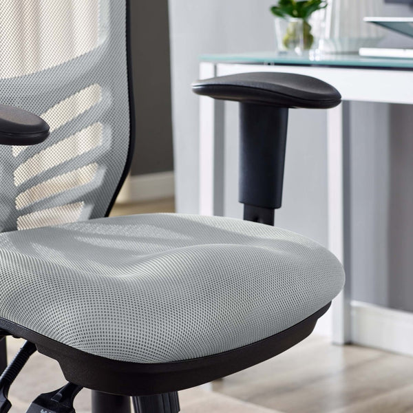 Modway Furniture Articulate Mesh Office Chair – Ergonomic Design for Ultimate Comfort, Adjustable Features & Mobility Gray EEI-757-GRY