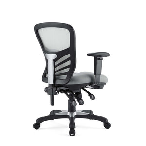 Modway Furniture Articulate Mesh Office Chair – Ergonomic Design for Ultimate Comfort, Adjustable Features & Mobility Gray EEI-757-GRY