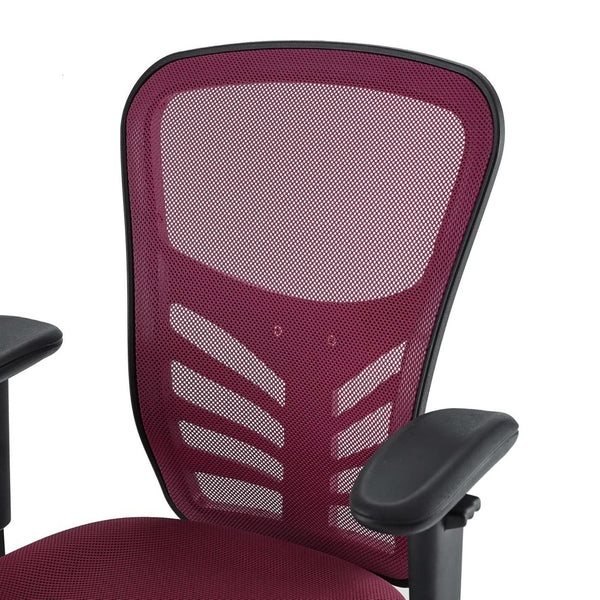 Modway Furniture Articulate Mesh Office Chair – Ergonomic Design for Ultimate Comfort, Adjustable Features & Mobility Red EEI-757-RED