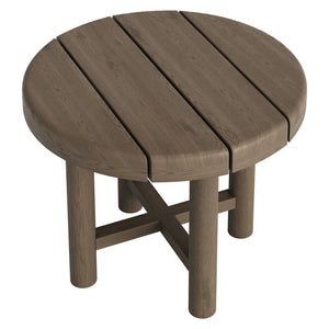 Modway Furniture Eleni Modway Solid Teak Outdoor Lounge Set with Cushions for Patio or Deck Gray EEI-7659-WGR-FLI