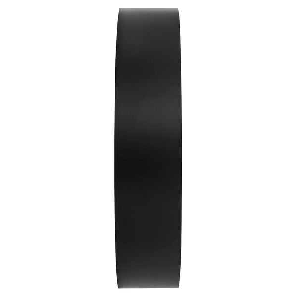 Modway Furniture Romy Circular Wall Mounted Bookshelf with Three Wood Grain Tiers for Stylish Display Black Natural EEI-7672-BLK-NAT