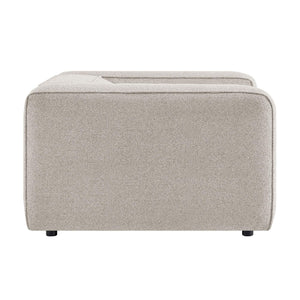 Modway Furniture Auren Bouclé Lattice Accent Chair with Pocket Springs and Solid Hardwood Legs Gray EEI-7679-FOG