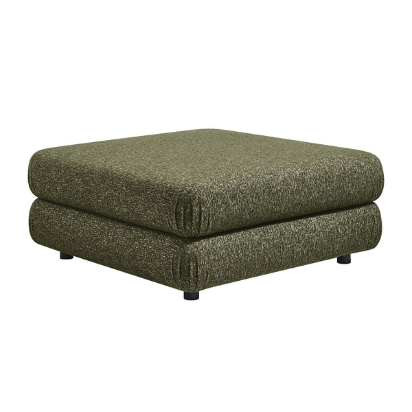 Modway Furniture Jubilee Modway 4 Piece Modular Sectional Looped Yarn Woven Sofa Set for Living Rooms Green EEI-7713-OLI