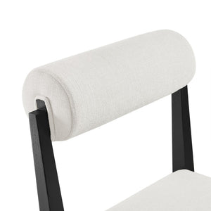 Modway Furniture Kai Modway Fabric Upholstered Dining Chair Set Ash Wood Frame Modern Kitchen Seating Salt EEI-7797-SAL