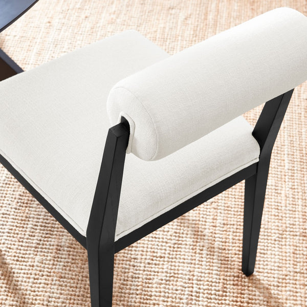 Modway Furniture Kai Modway Fabric Upholstered Dining Chair Set Ash Wood Frame Modern Kitchen Seating Salt EEI-7797-SAL