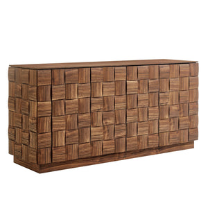 Modway Furniture Duskin Geometric Block Four Door Sideboard with Push Open Soft Close Doors by Modway EEI-7850-WAL
