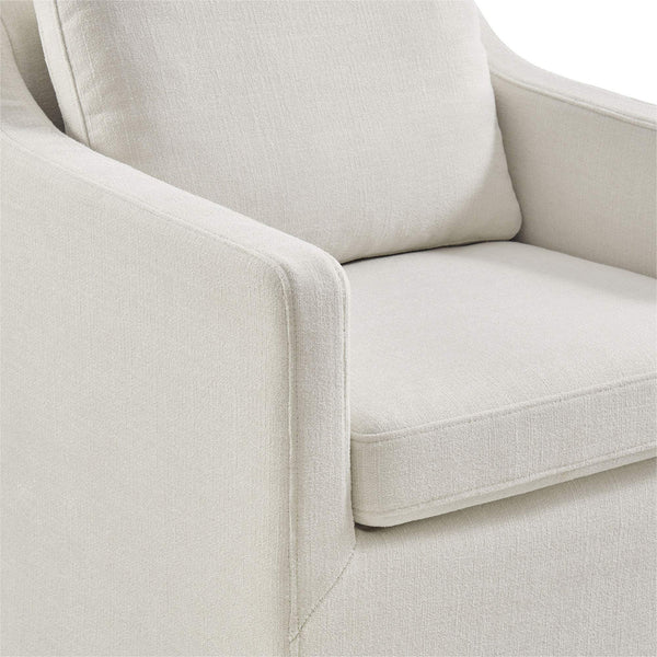 Modway Furniture Serene Slipcovered Armchair with Stain Repellent Fabric for Elegant Dining Rooms Gray EEI-7893-LIN