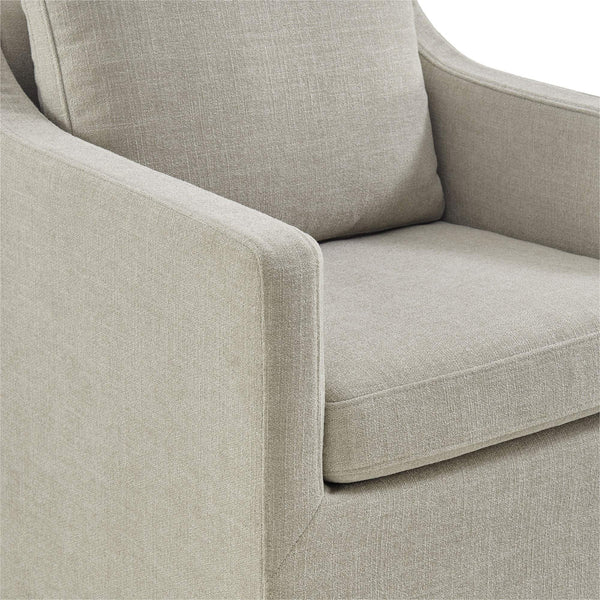 Modway Furniture Serene Slipcovered Armchair with Stain Repellent Fabric for Elegant Dining Rooms White EEI-7893-SAL