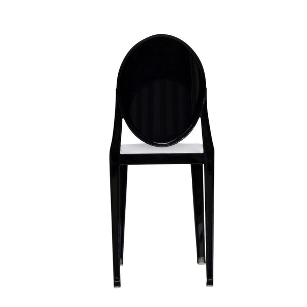 Modway Furniture Casper Dining Chairs Set of 2 – Modern Ergonomic Design for Stylish Seating in Any Space Black EEI-906-BLK