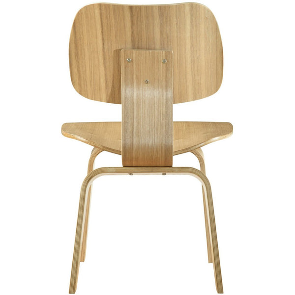 Modway Furniture Fathom Set of 6 Dining Chairs – Natural Wood, Ergonomic Design for Modern Dining Spaces & Comfort EEI-910-NAT