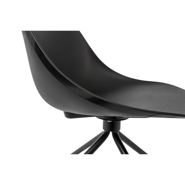Tayte Polypropylene Office Chair with Powder Coated Steel Base for Home or Work