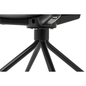 Tayte Polypropylene Office Chair with Powder Coated Steel Base for Home or Work