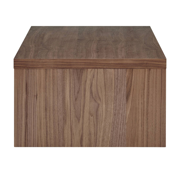Abby Honeycomb Wood Coffee Table Lightweight Modern Design for Living Room Decor Display