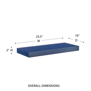 Barney Modern Floating Wall Shelf for Stylish Book and Decor Display in Any Room