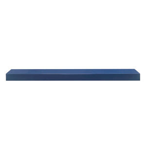 Barney Modern Floating Wall Shelf with Veneer Finish for Books and Decorative Displays
