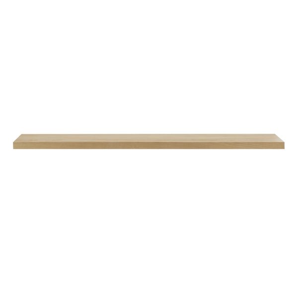 Barney Modern 75 Inch Floating Wall Shelf for Books Figurines and Decorative Display Accents