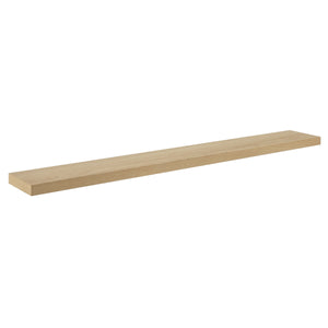 Barney Modern 75 Inch Floating Wall Shelf for Books Figurines and Decorative Display Accents