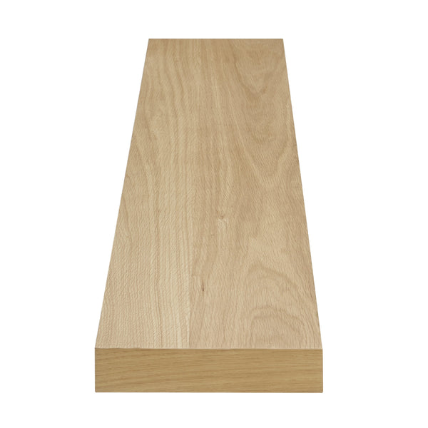Barney Modern 75 Inch Floating Wall Shelf for Books Figurines and Decorative Display Accents