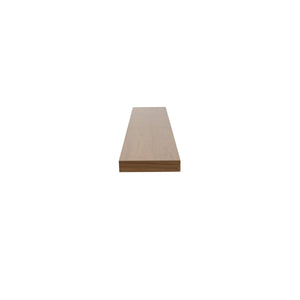 Barney Modern 75 Inch Floating Wall Shelf for Books Figurines and Decorative Display Accents