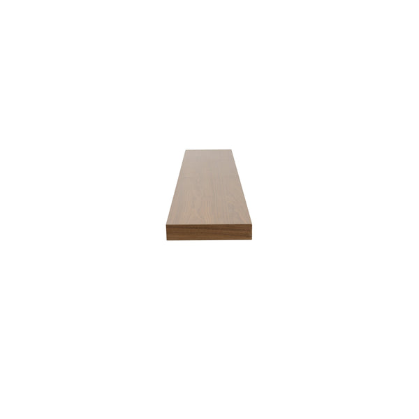 Barney Modern 75 Inch Floating Wall Shelf for Books Figurines and Decorative Display Accents