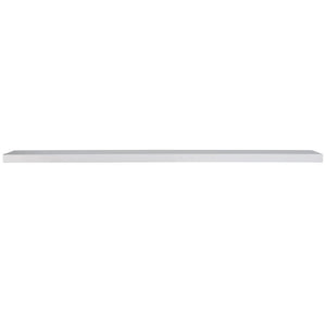 Barney Modern 75 Inch Floating Wall Shelf for Books Figurines and Decorative Display Accents