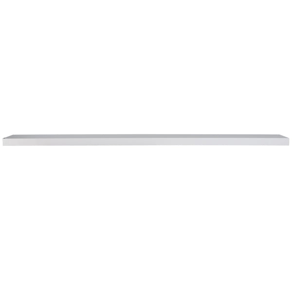 Barney Modern 75 Inch Floating Wall Shelf for Books Figurines and Decorative Display Accents