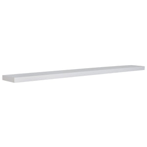 Barney Modern 75 Inch Floating Wall Shelf for Books Figurines and Decorative Display Accents