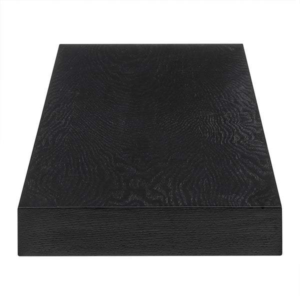 Barney Modern Floating Wall Shelf for Books Figurines and Decorative Display Accents