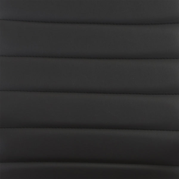 Axel Ribbed High Back Executive Chair with Sleek Aluminum Base for Modern Offices