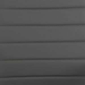 Axel Ribbed High Back Executive Chair with Sleek Aluminum Base for Modern Offices