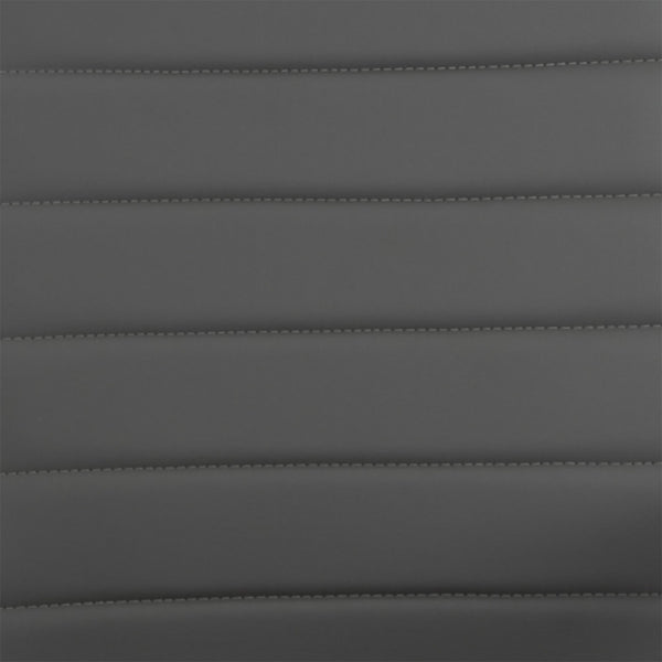 Axel Ribbed High Back Executive Chair with Sleek Aluminum Base for Modern Offices