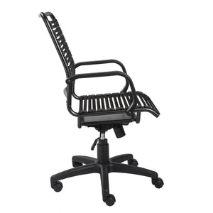 Allison High Back Bungee Office Chair with Ventilated Seat and Graphite Frame Support