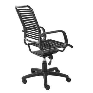 Allison High Back Bungee Office Chair with Ventilated Seat and Graphite Frame Support